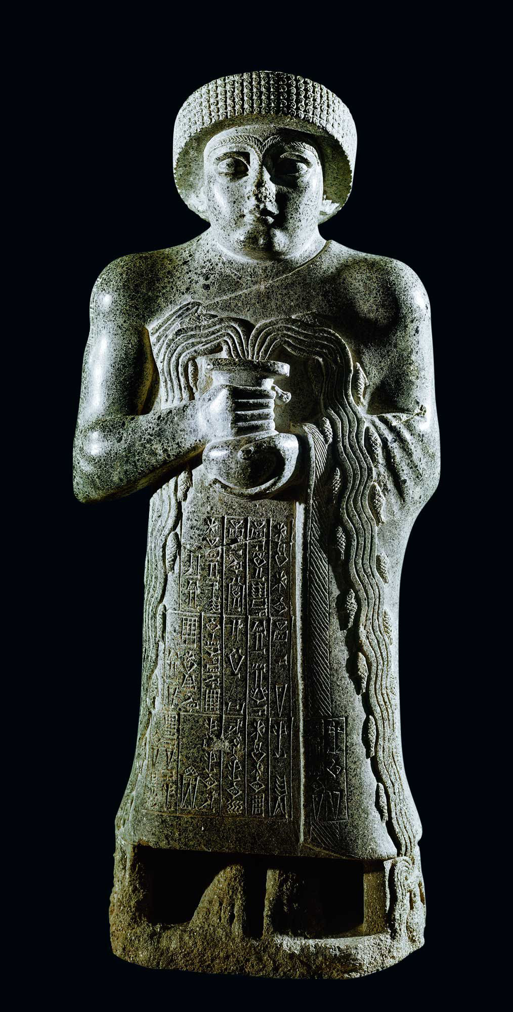 Gudea, king of Lagash, Sumer, 2150 to 2125 BC
